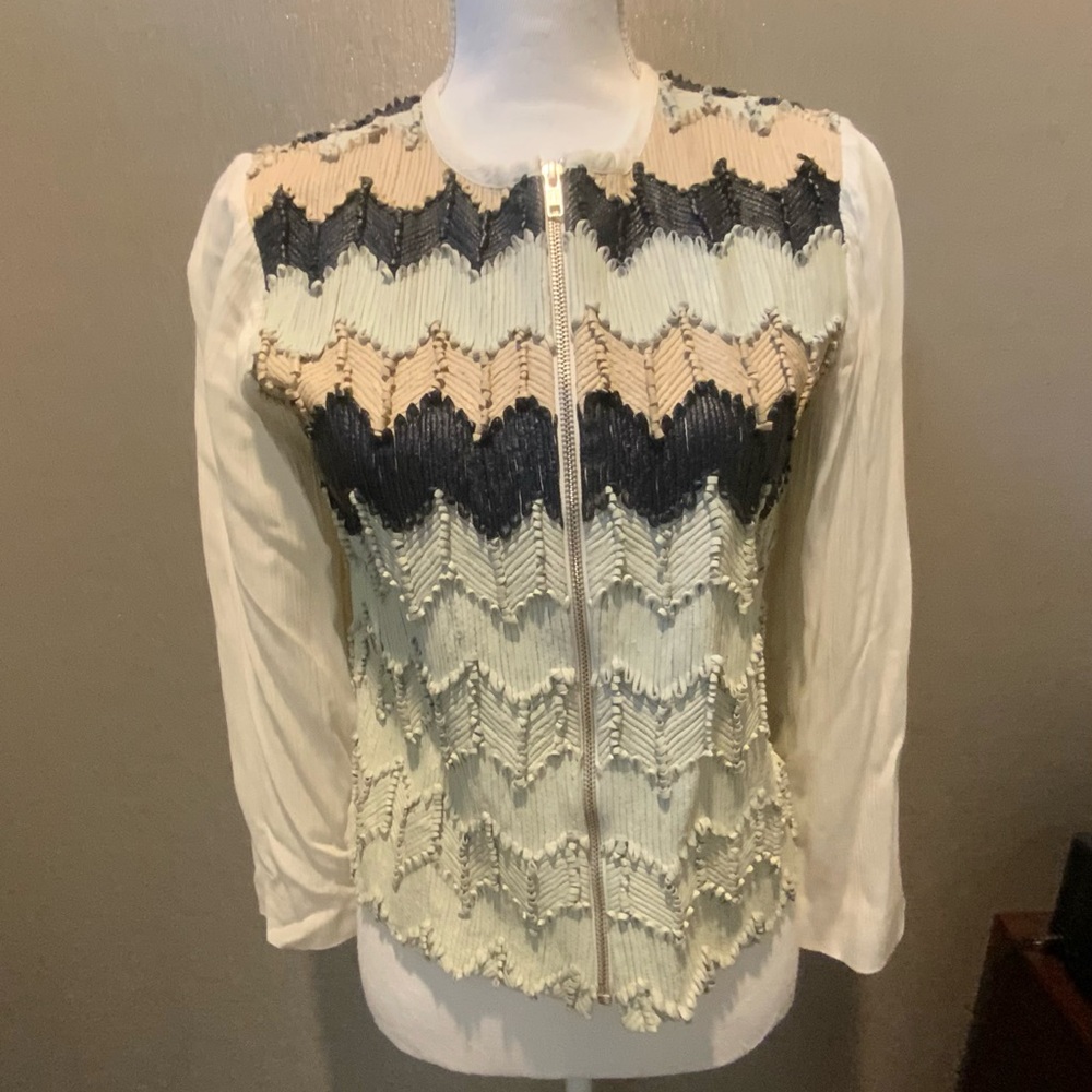 Love Sam ivory jacket XS
